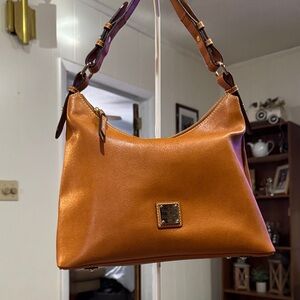 Dooney and Bourke Smooth Leather Hobo Bag
